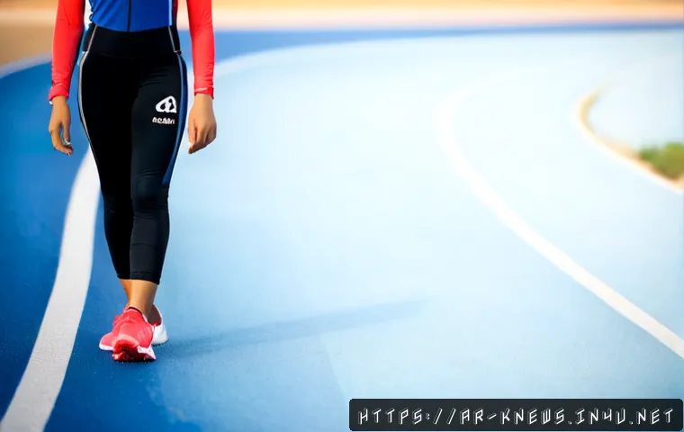 최숙현 선수 사건 - Photorealistic editorial scene of a solemn young female endurance athlete in modest professional spo...